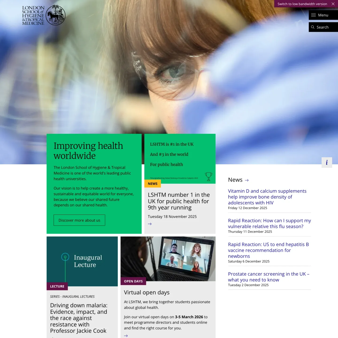 London School of Hygiene & Tropical Medicine (LSHTM)